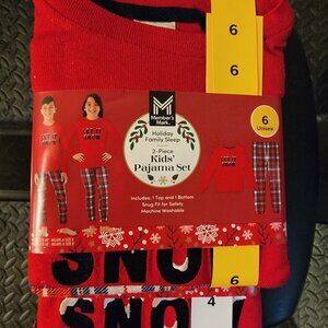*2 sets* matching christmas pajamas NWT